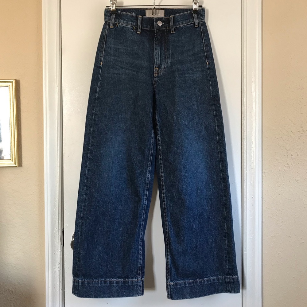 Everlane Wide Leg Jeans, Size 23 ankle